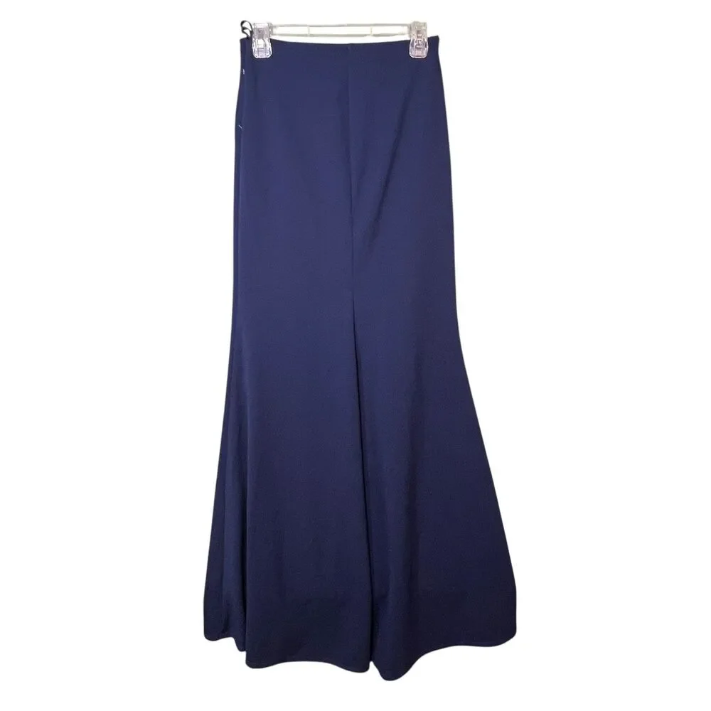 Say Yes to the Prom Skirt Womens 7/8 Maxi Formal Gown Polyester Spandex Dress